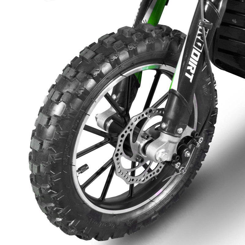 Moto pour enfant électrique 500W MX Verte