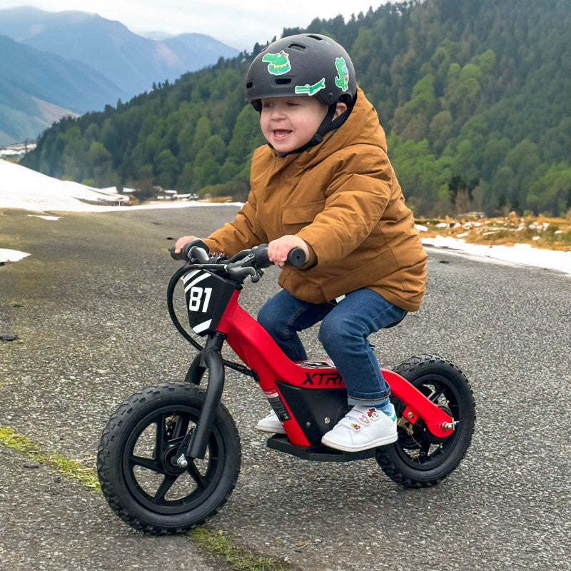 Draisienne électrique pour enfant 24V 100W DX 12 BLANC