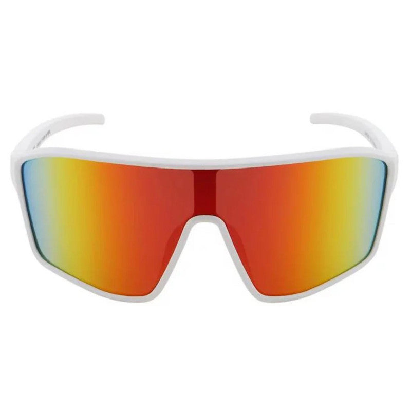 Lunettes de soleil miroir Red Bull Daft Blanc Brillant écran miroir orange