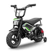 Moto enfant électrique 250W E.SUPERBIKE VERTE