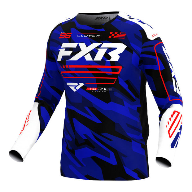 Maillot cross FXR 2025 Adulte Clutch Bleu, XL