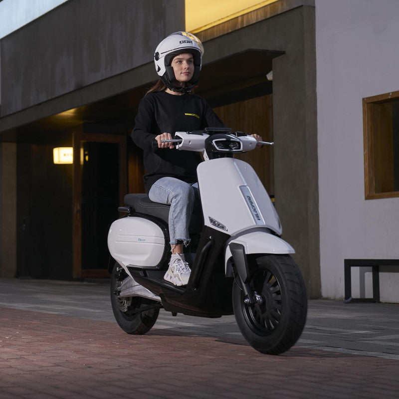 Scooter électrique 1500W Velocifero Tennis 50, Blanc