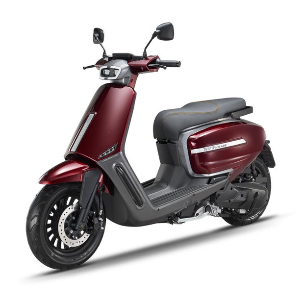 Scooter 125cc Velocifero Tennis, Rouge