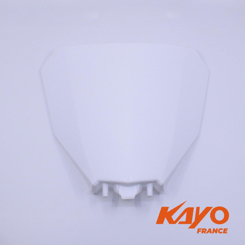 02//  PLAQUE NUMERO KAYO 250 T4, Blanc