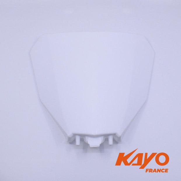 02//  PLAQUE NUMERO KAYO 250 T4, Blanc
