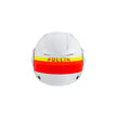 Casque jet vintage PULL IN Open Face, Blanc, Rouge, Jaune, L