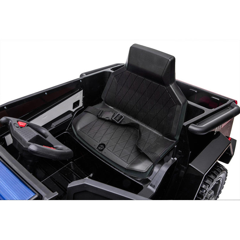 Voiture électrique enfant 12V, Tesla Cybertruck Police