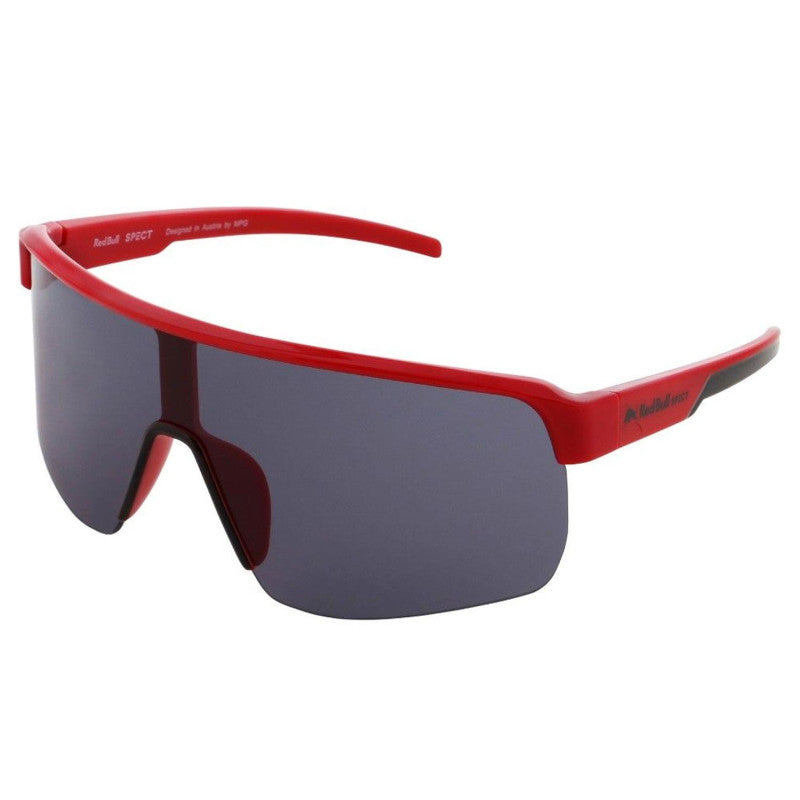 Lunettes de soleil Red Bull Dakota Rouge Brillant écran fumé noir