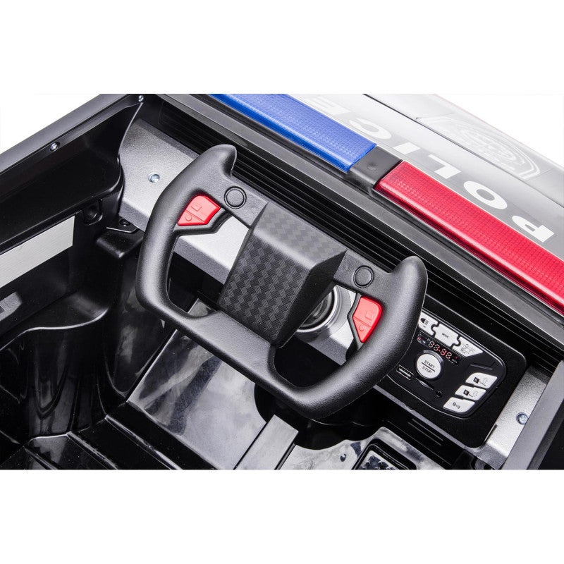 Voiture électrique enfant 12V, Tesla Cybertruck Police