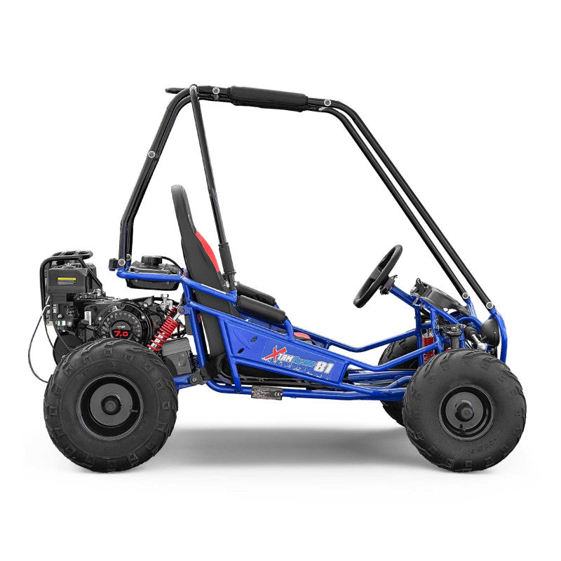 Buggy pour enfant 200cc 2 places - Buggy BOLT Bleu