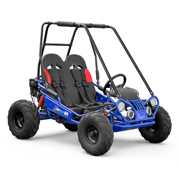 Buggy pour enfant 200cc 2 places - Buggy BOLT Bleu