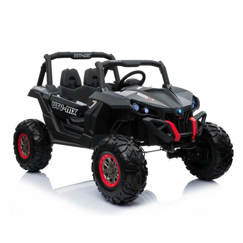 Buggy électrique enfant 12V 2 Places, Blanc