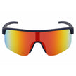 Lunettes de soleil miroir Red Bull Dakota Noir Mat écran miroir orange