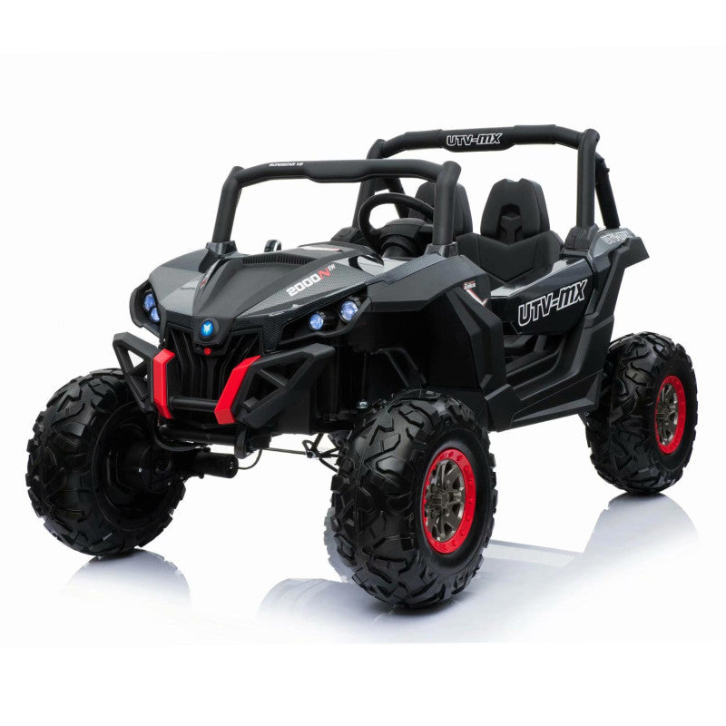 Buggy électrique enfant 12V 2 Places, Noir