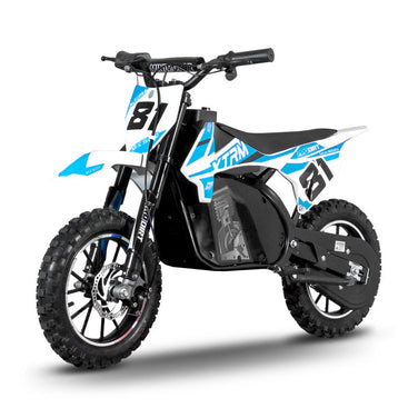 Pocket bike enfant électrique 500W MX Bleu