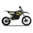 Motocross électrique NRJ 5000WATTS - 72V30AH - 17/14 - JAUNE