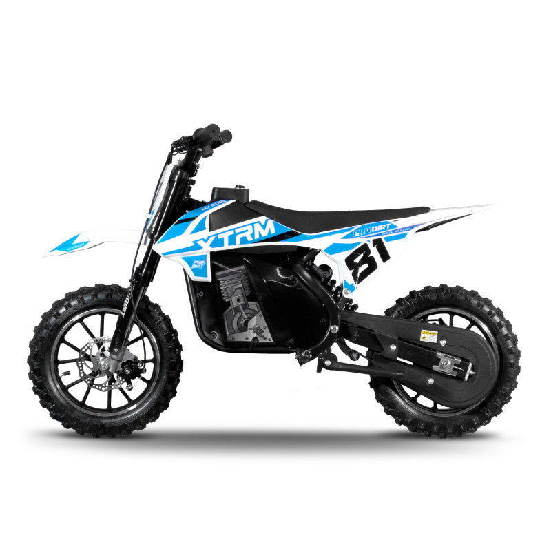 Pocket bike enfant électrique 500W MX Bleu