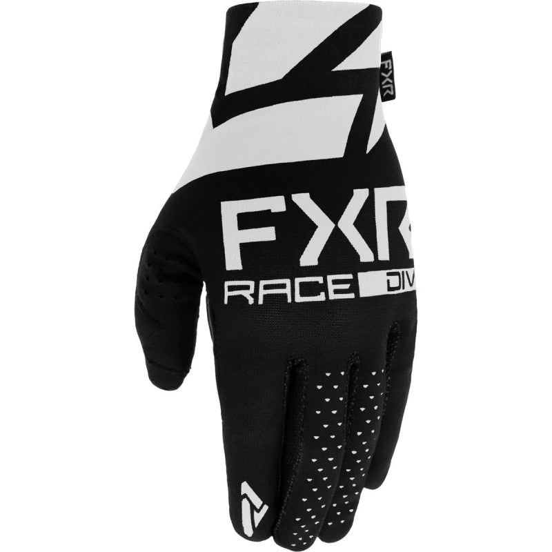 Gants enfant moto FXR Pro-Fit Lite Blanc Noir, XL