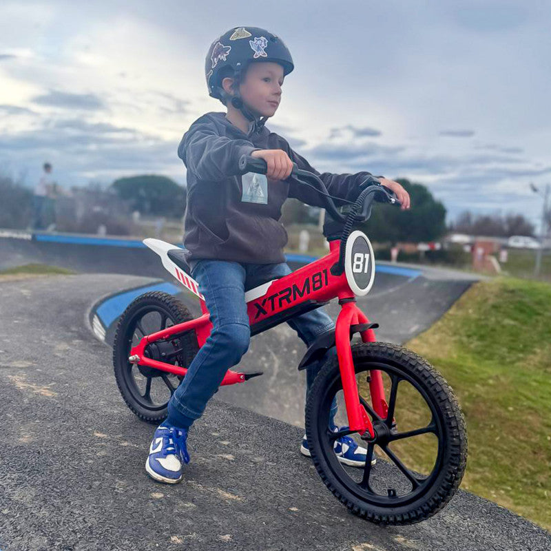 Draisienne électrique pour enfant 36V 350W DX 16 ROUGE