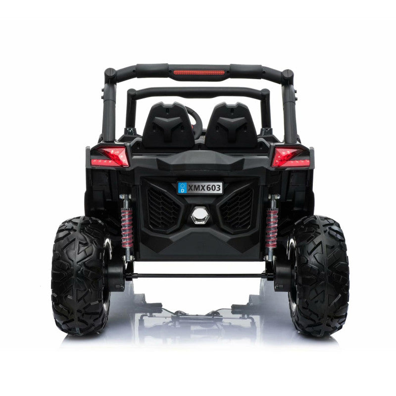 Buggy électrique enfant 12V 2 Places, Blanc