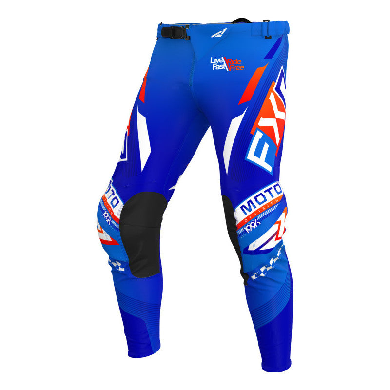 Pantalon motocross enfant FXR 25 Gladiator Bleu, 28US