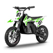 Moto pour enfant électrique 500W MX Verte