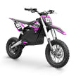 Dirt bike enfant électrique lithium 1000W NRJ 12/10 Rose