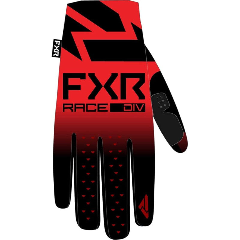 Gants moto FXR enfant Pro-Fit Lite Rouge Noir, XL