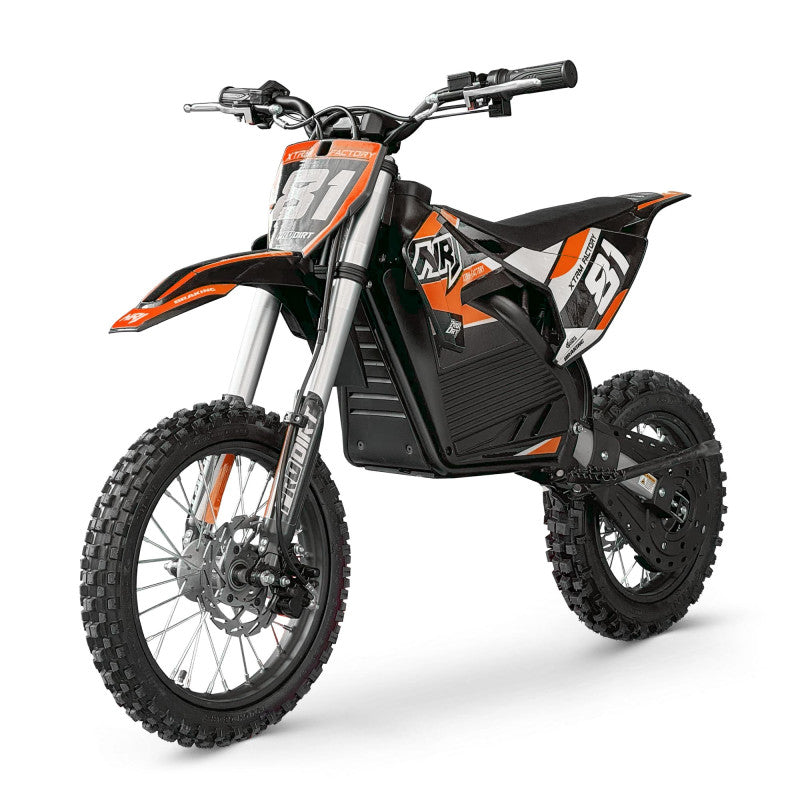 Dirt bike enfant électrique 2000W NRJ 14/12 Orange