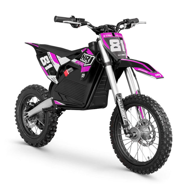 Dirt bike électrique 2000W NRJ 14/12 Rose