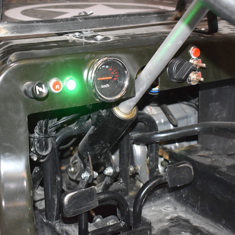 JEEP enfant 150cc semi-auto 3+1, Vert