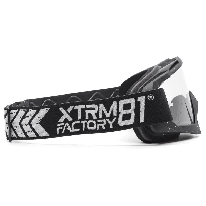 Masque cross clair enfant/adulte XTRM FACTORY 81, Rouge