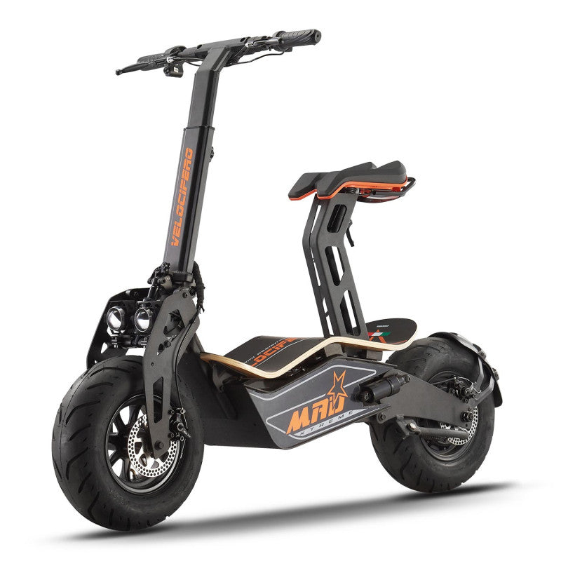 Trottinette électrique Velocifero MAD, Orange
