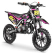 Moto pocket 50cc pour enfant MX STORM Rose