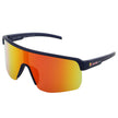 Lunettes de soleil miroir Red Bull Dakota Noir Mat écran miroir orange
