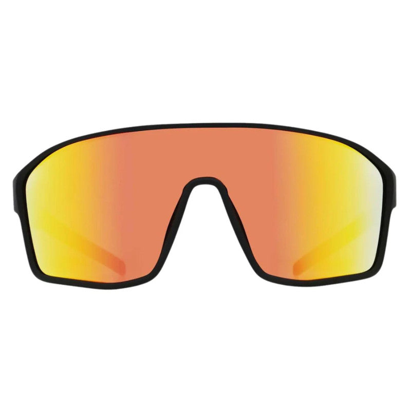 Lunettes de soleil Red Bull Daft Noir Mat écran miroir orange