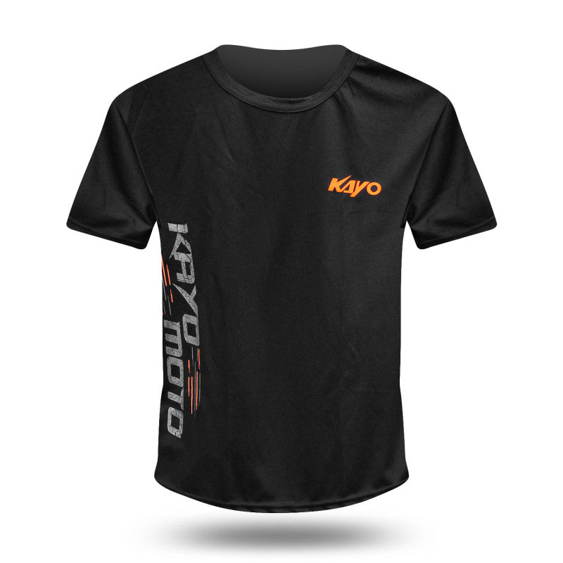 T-shirt moto adulte KAYO, Noir, XL