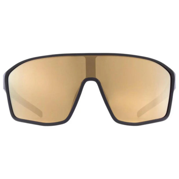 Lunettes de soleil Red Bull Daft Noir Brillant Or écran miroir or
