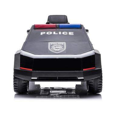 Voiture électrique enfant 12V, Tesla Cybertruck Police